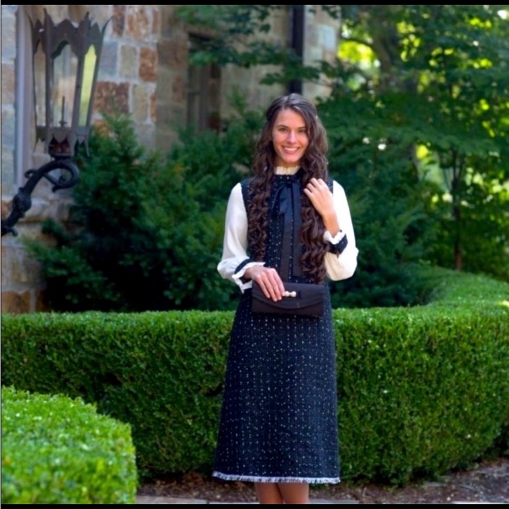 Dainty Jewells Tweed Dress